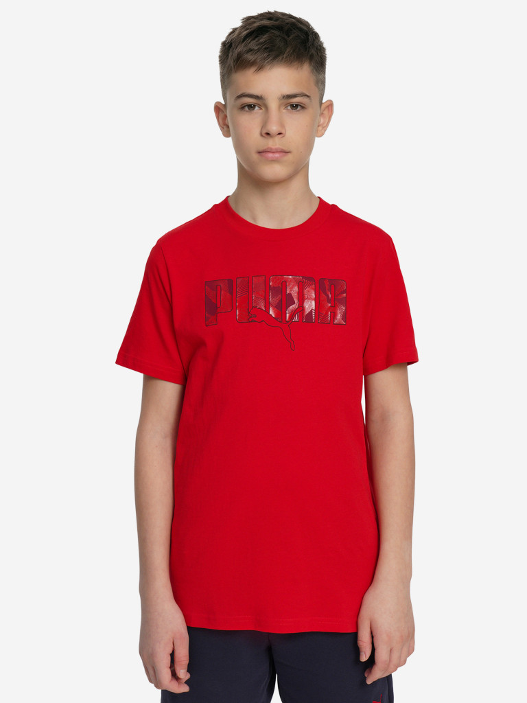 Футболка для мальчиков PUMA Ess Logo Lab Story 2