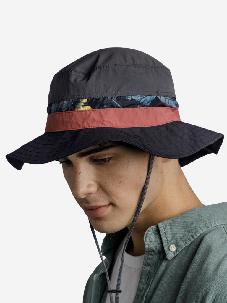 Панама Buff Explore Booney Hat Okisa Black