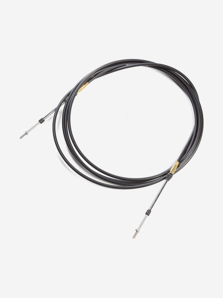 Трос управления газ/реверс Skipper C2 длиной 22 фута для моторов Yamaha, Tohatsu, Suzuki, Honda, Nissan, Selva, Force