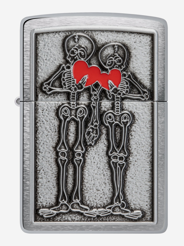 Зажигалка бензиновая ZIPPO 48688 Couple Love Emblem