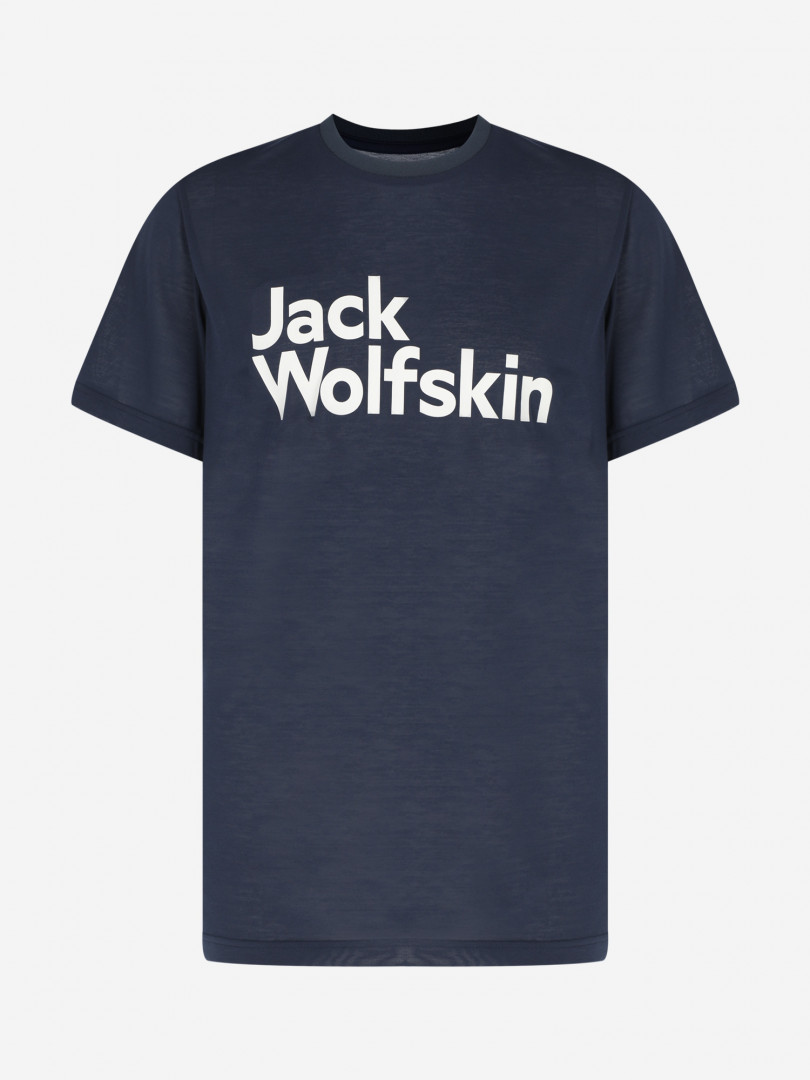 Футболка мужская Jack Wolfskin Brand, Синий