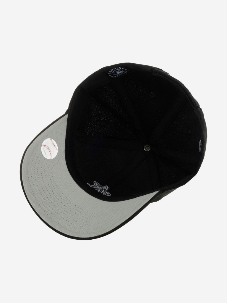 Бейсболка 47 BRAND B-MPDTP04WBP-BK Los Angeles Angels MLB (черный)