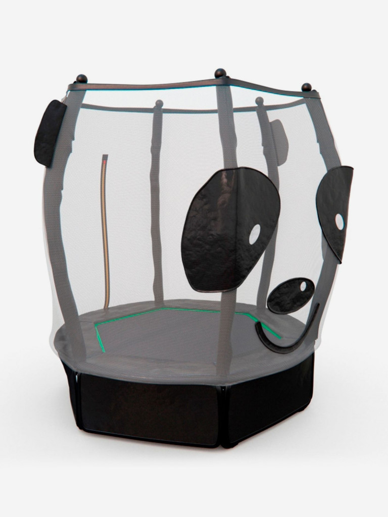 Батут детский DFC ANIMALS PANDA 55" с сеткой