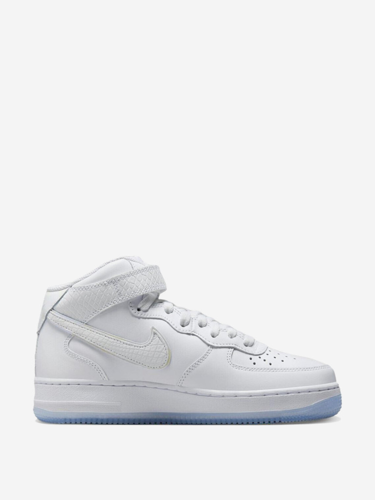 Кроссовки Nike Air Force 1 Mid White Snakeskin Ice