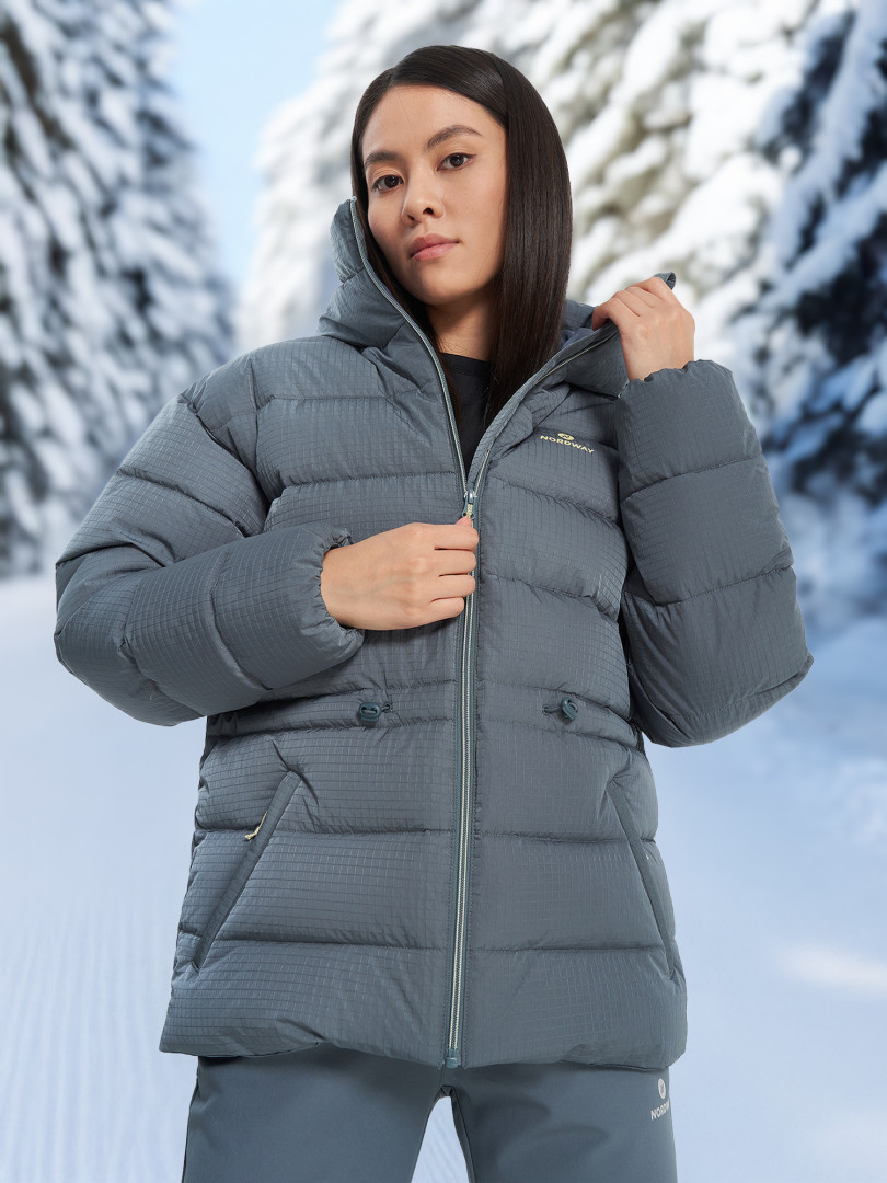 Пуховик женский Nordway Синий 7999₽