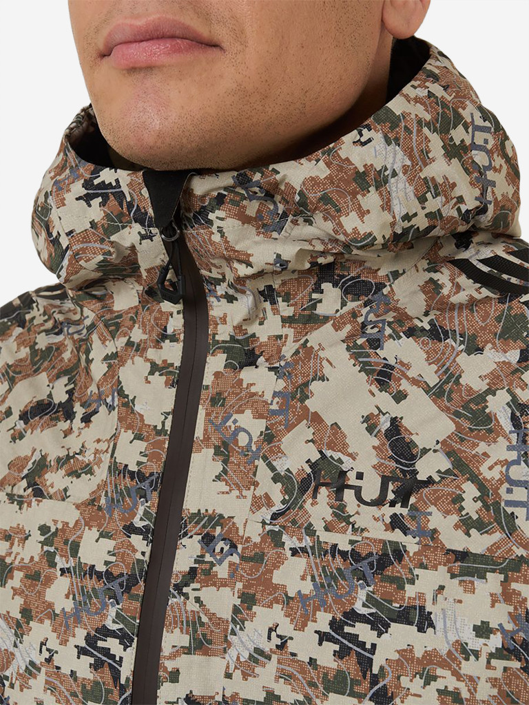 Куртка мембранная мужская HUT KIVACH для охоты, камуфляж