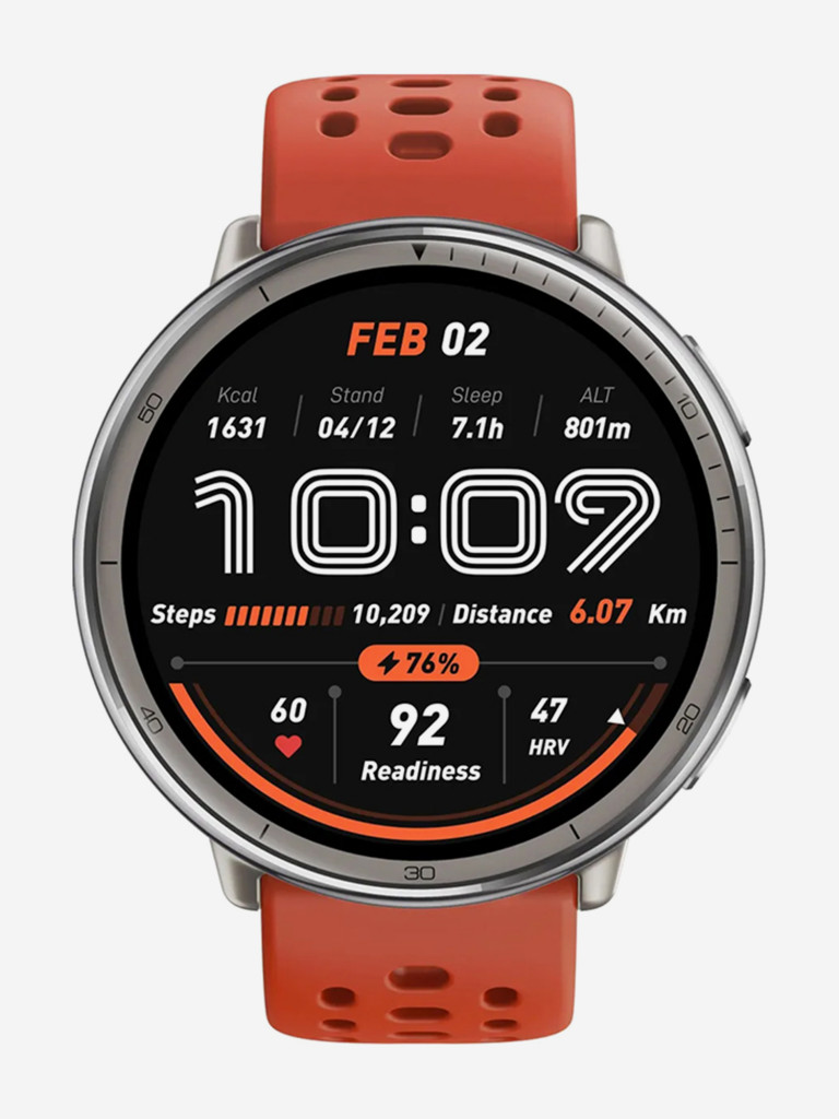Умные часы Amazfit Active 2R A2437, Premium Black Leather