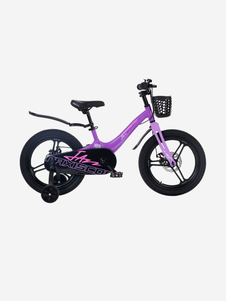 Велосипед Детский Maxiscoo JAZZ Pro 18'' Фиолетовый Матовый (2024)