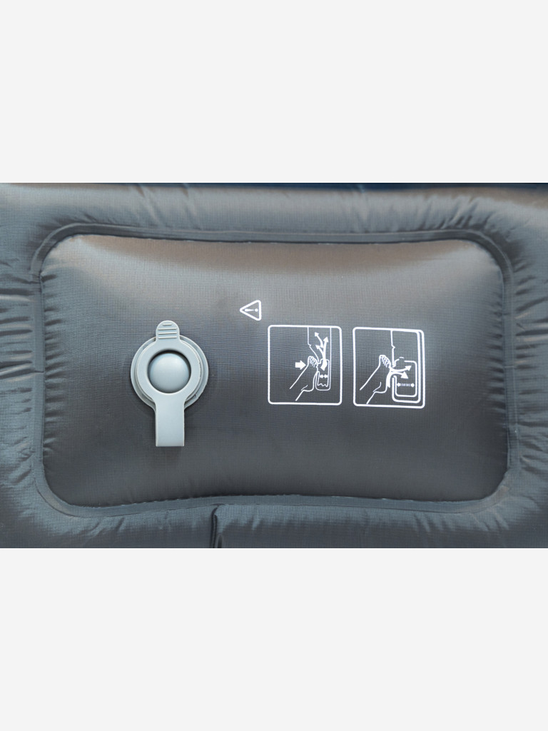 Коврик надувной LUXOR AIR GREY MAT, 185х60х8,оливковый