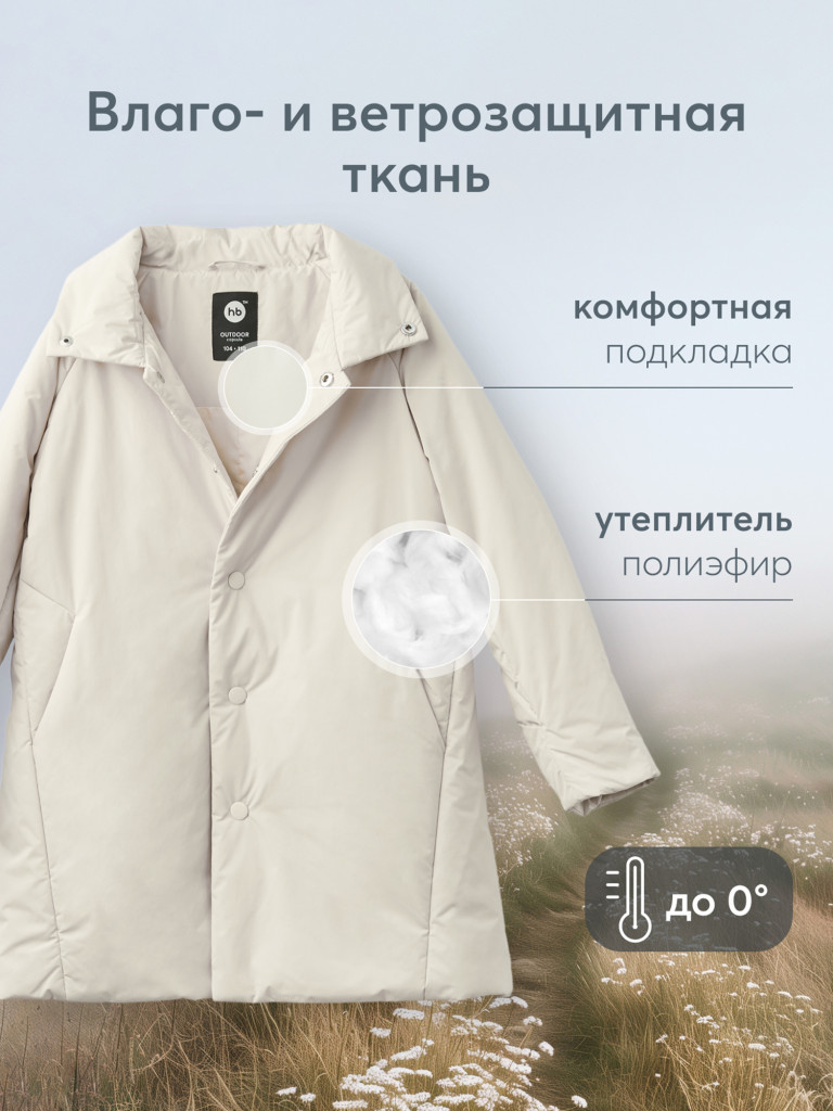 Пальто детское Happy Baby