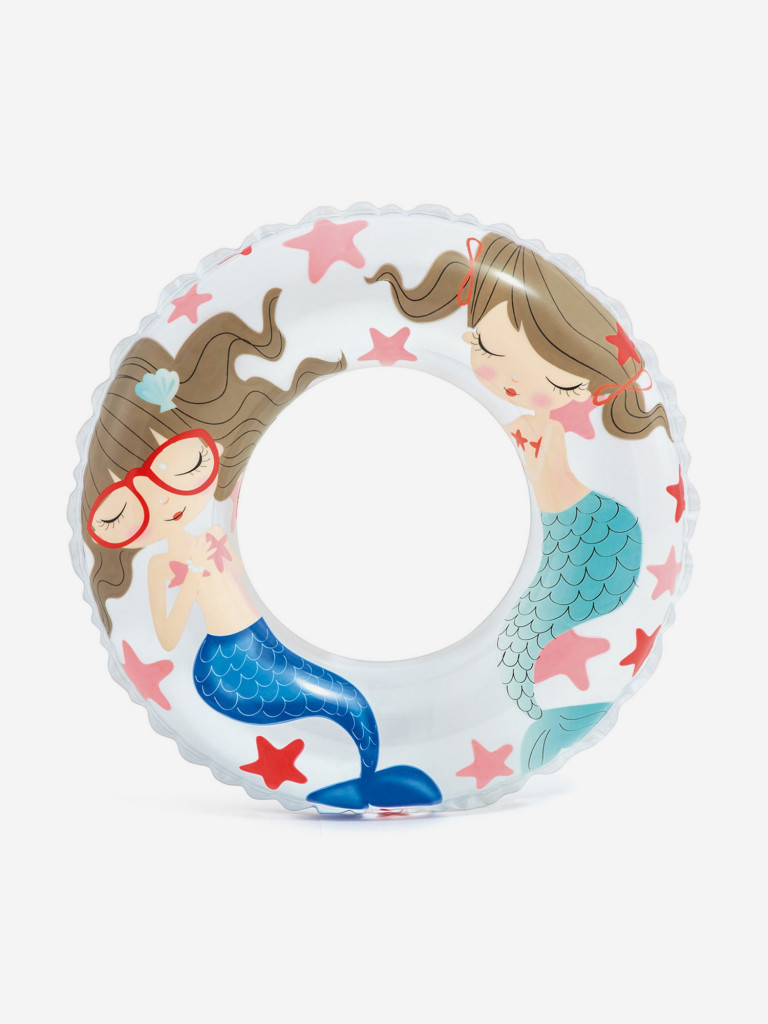 Круг надувной прозрачный Intex 61 см