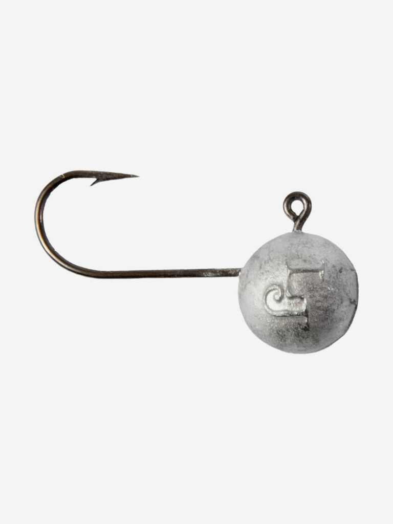 Джиг-головка Lucky John Ball MJ Micro Head весом 4.0г с крючком 001 на хищную рыбу, набор 25шт