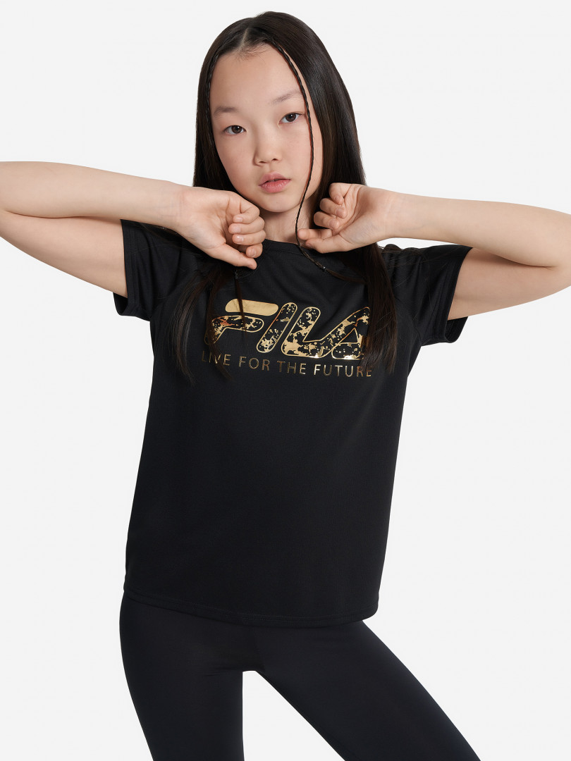 Футболка для девочек FILA Черный 1299₽