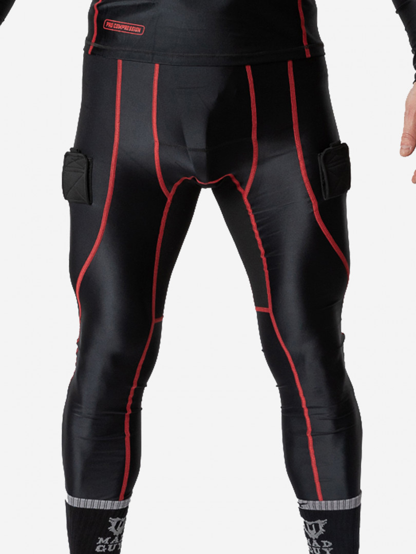 фото Защита паха детская madguy pro compression, черный