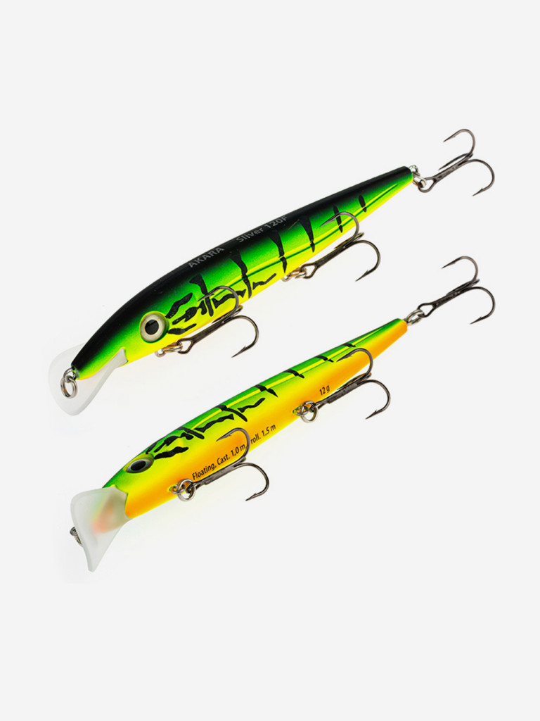 Воблер Akara Sliver 120F 12 гр. (3/7 oz 4,7 in) A16