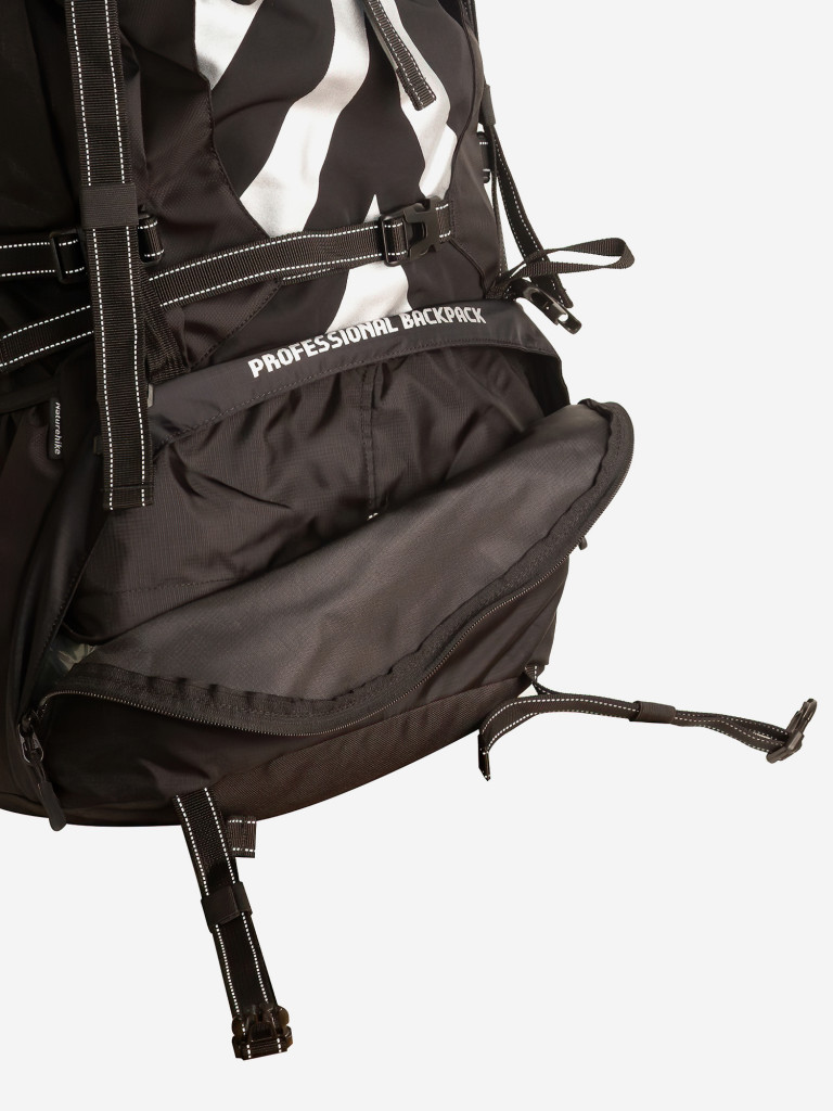 Рюкзак туристический Naturehike, 70л, черный (NH70B070-B)
