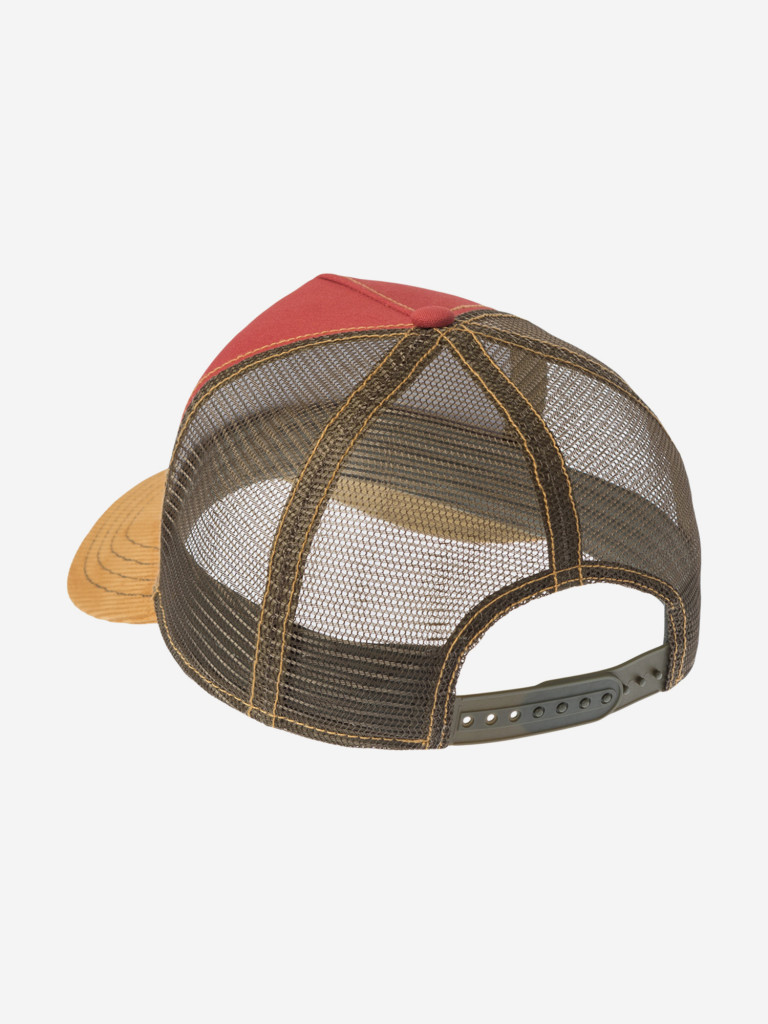 Бейсболка с сеточкой STETSON 7741106 TRUCKER CAP SKULL (красный)