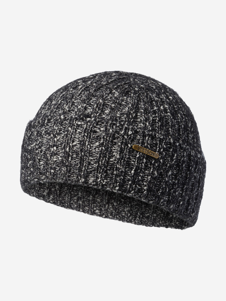 Шапка с отворотом STETSON 8599502 BEANIE MELANGE