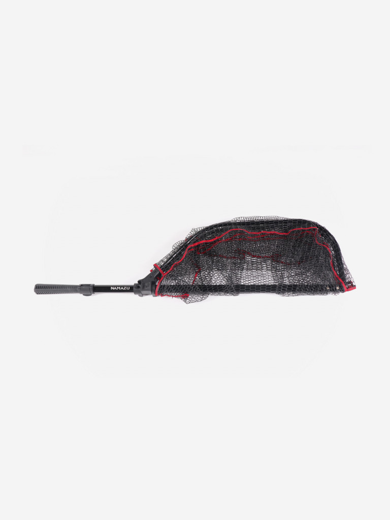 Подсачек складной телескопич. Namazu Pro NoKnot Net PVC, L-160 см, квадр.складной обод 50 см,PVC