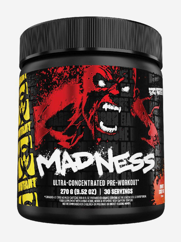 Предтренировочный комплекс Mutant Madness, 225 г, Сладкий ледяной чай