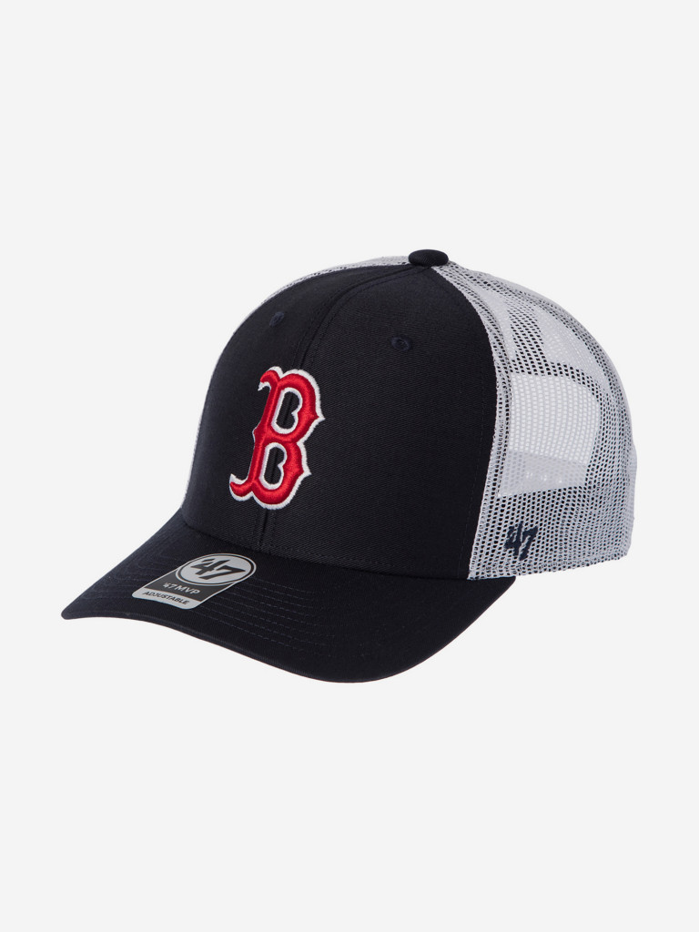 Бейсболка с сеточкой 47 BRAND B-TRUKR02CTP-NY Boston Red Sox MLB (синий)