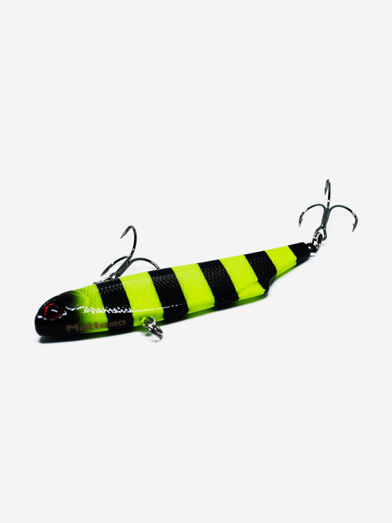 Воблер Mottomo Blade VIB 105S 41g Chartreuse Black