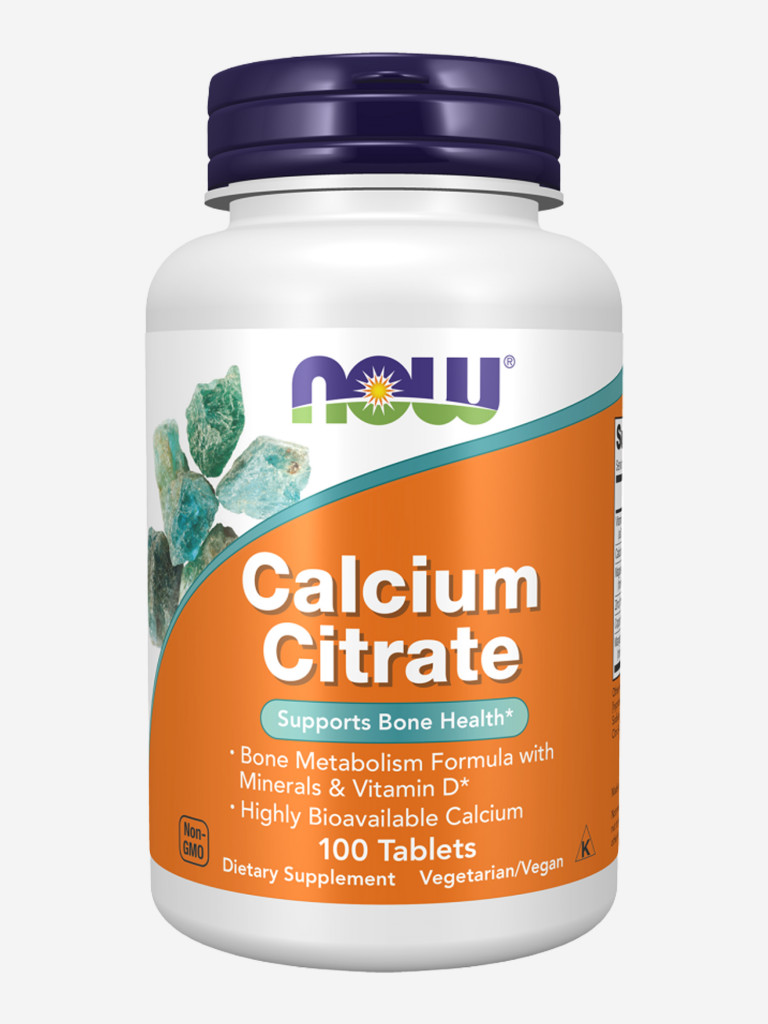 Кальция Цитрат NOW FOODS Calcium Citrate, 100 таблеток