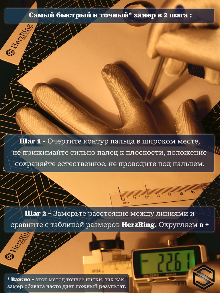Умное кольцо HerzRing Vision 2