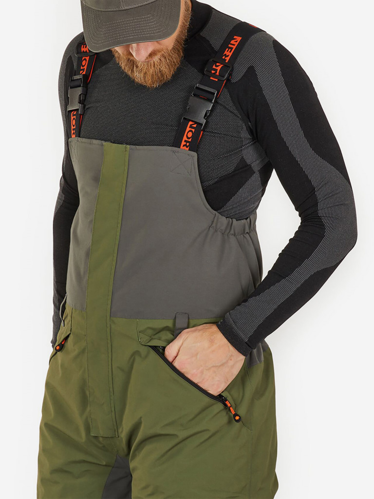 Костюм демисезонный Norfin BOAT (куртка+полукомбинезон) для рыбалки и охоты