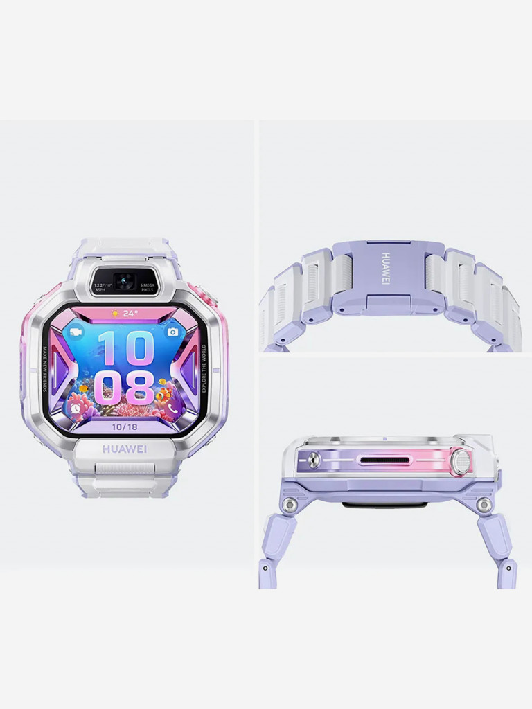 Детские умные часы HUAWEI Watch Kids X1 Pro, фиолетовые