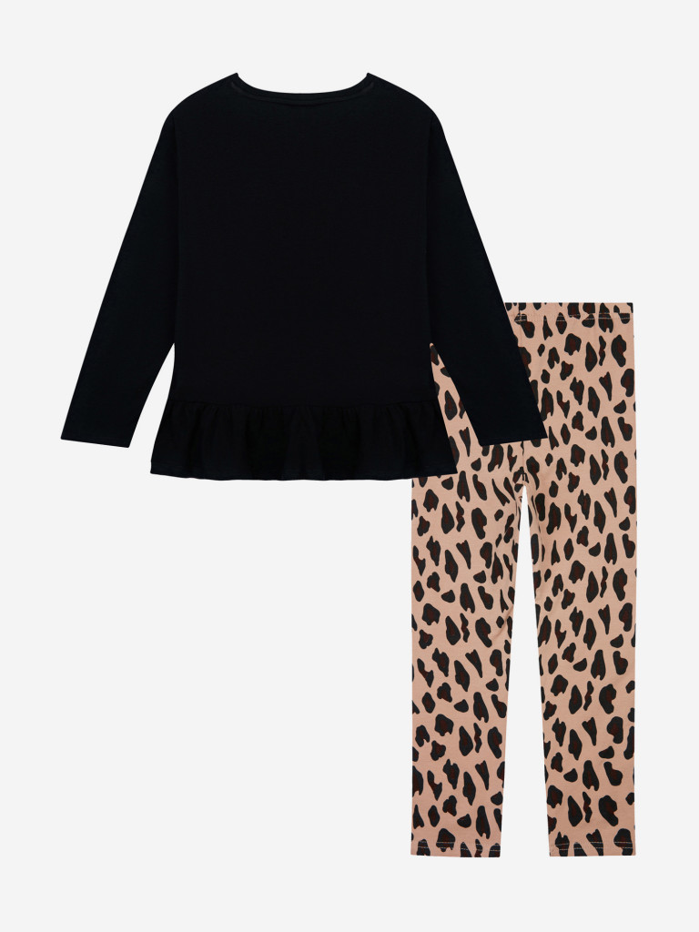 Комплект для девочки: лонгслив и легинсы PlayToday