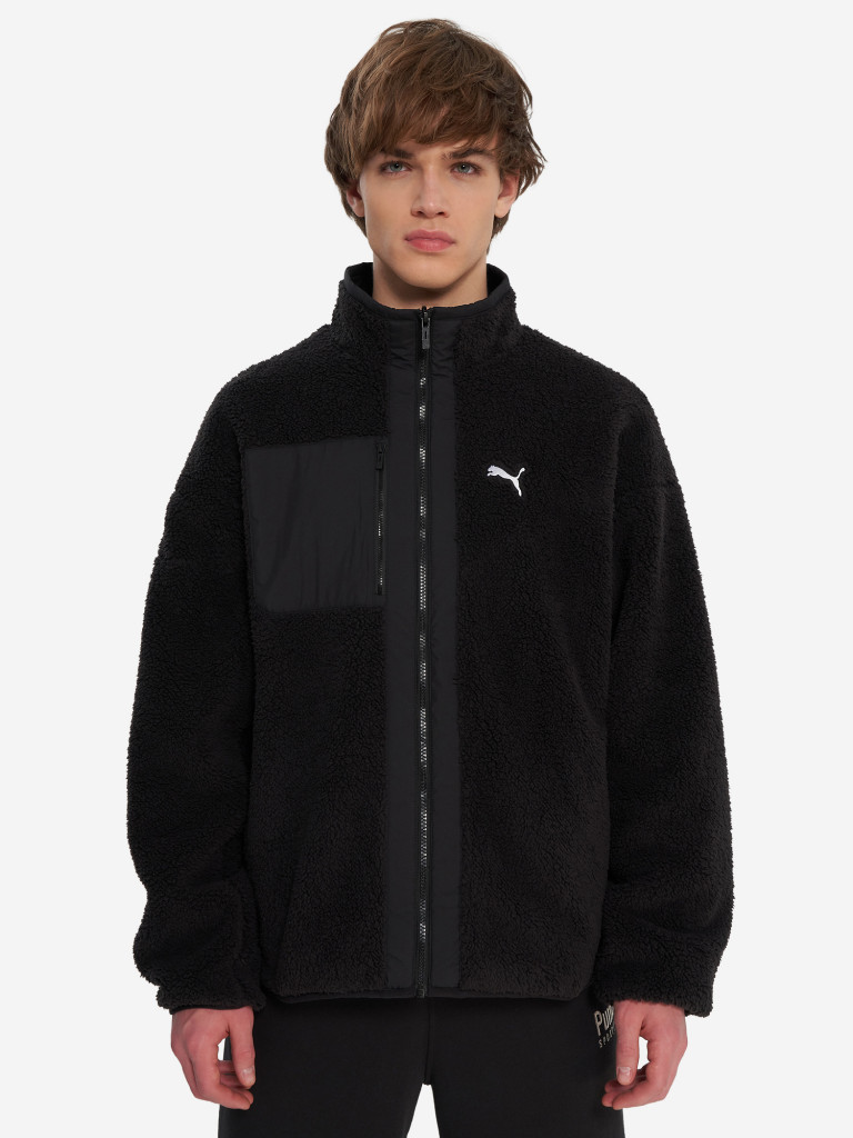 Толстовка мужская PUMA Reversible Hybrid Sherpa