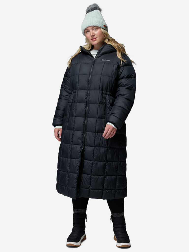 Пальто утепленное женское Columbia Puffect III Long Jacket, Plus Size