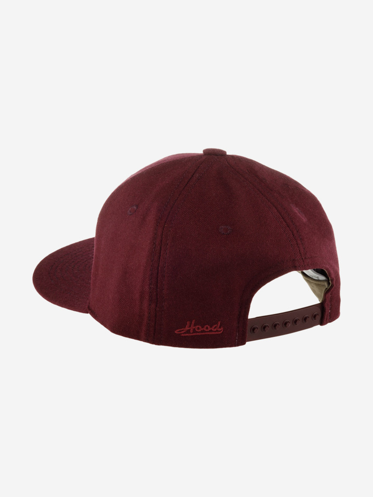 Бейсболка с прямым козырьком HOOD 100-MWL076-PA010-MN Philadelphia Name (малиновый)