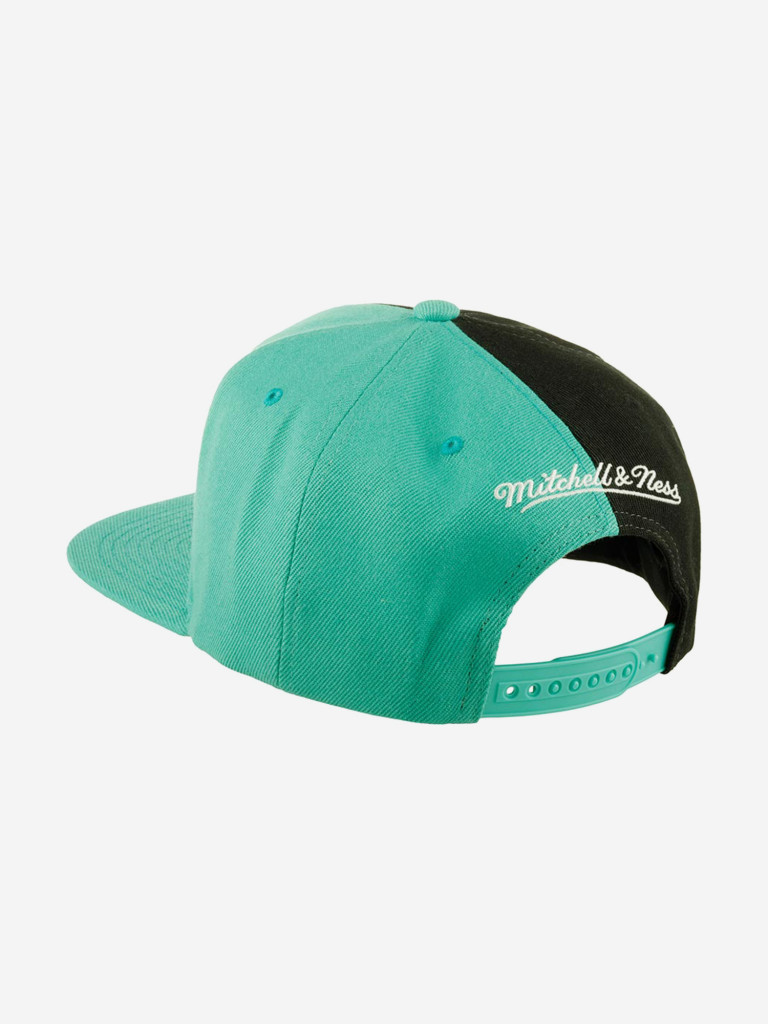 Бейсболка с прямым козырьком MITCHELL NESS HHSS2992-SASYYPPPTEAL San Antonio Spurs NBA