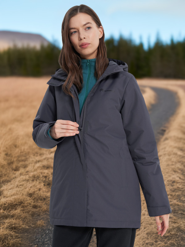 Куртка утепленная женская Outventure арт. 130762 черничный цвет — купить за 3999 руб., отзывы в интернет-магазине Спортмастер