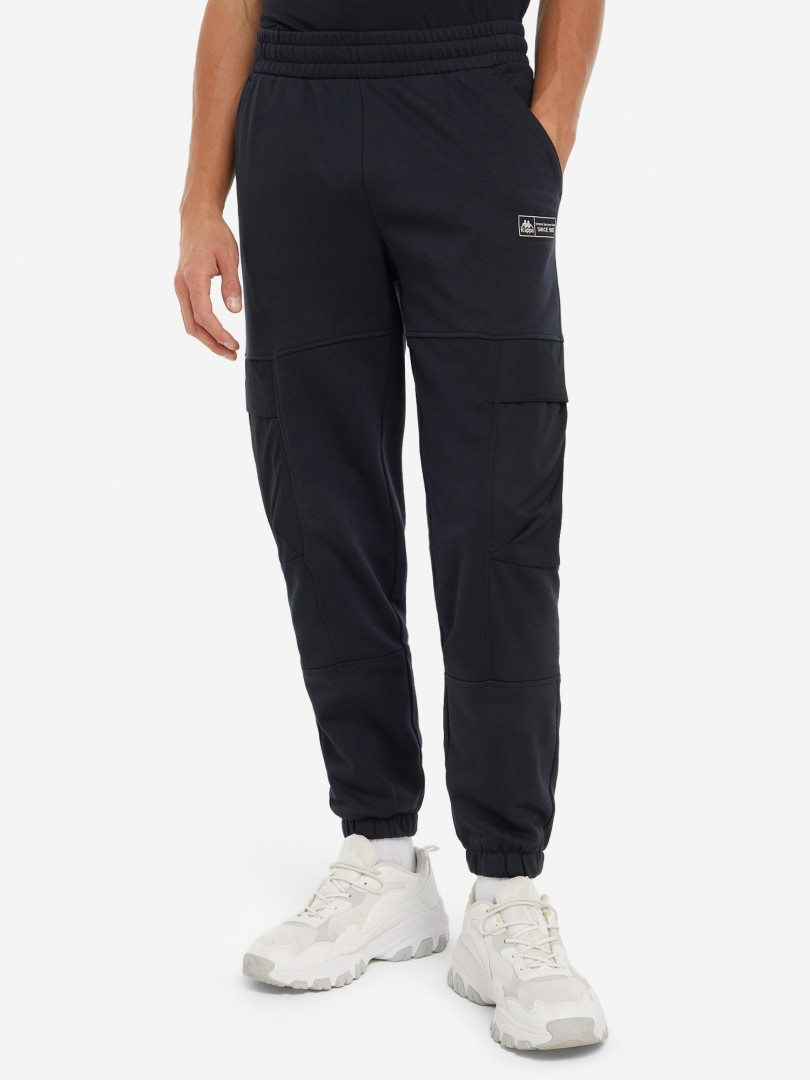 фото Брюки мужские kappa, черный