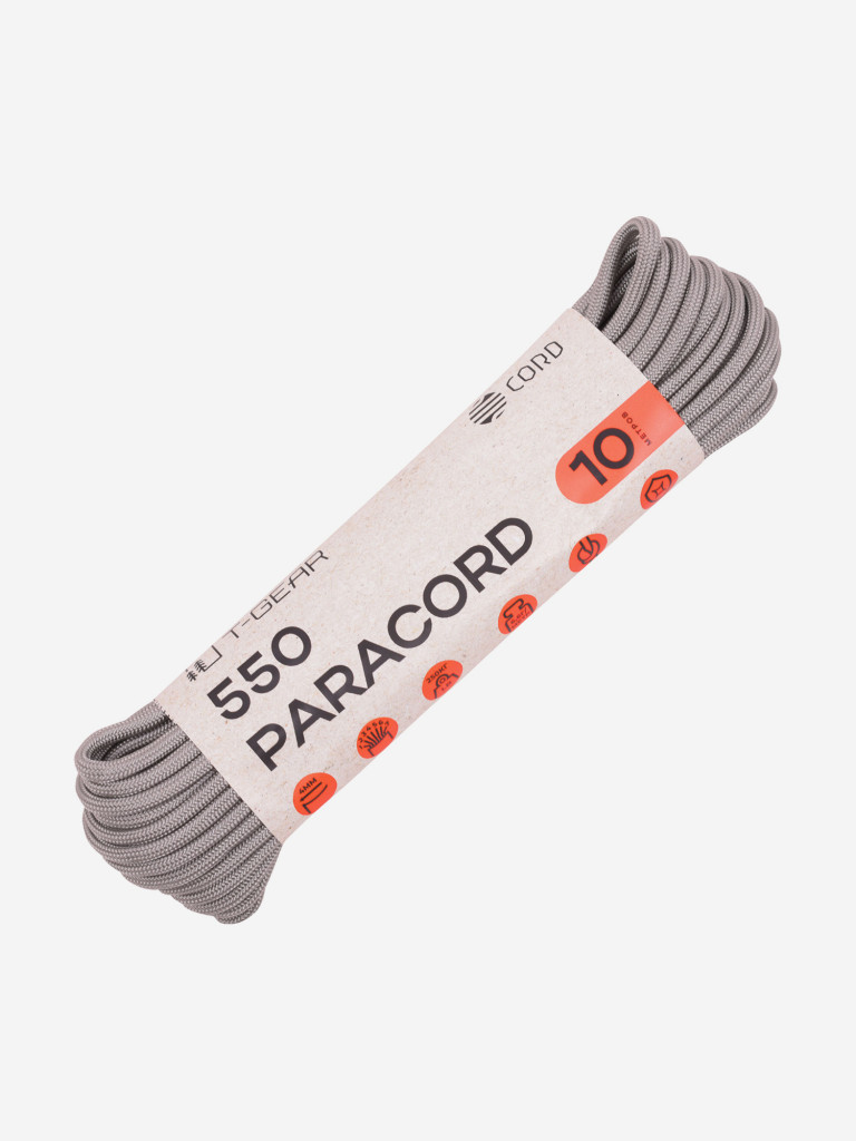 Паракорд 550 T-Gear x CORD nylon 10м (Grey)