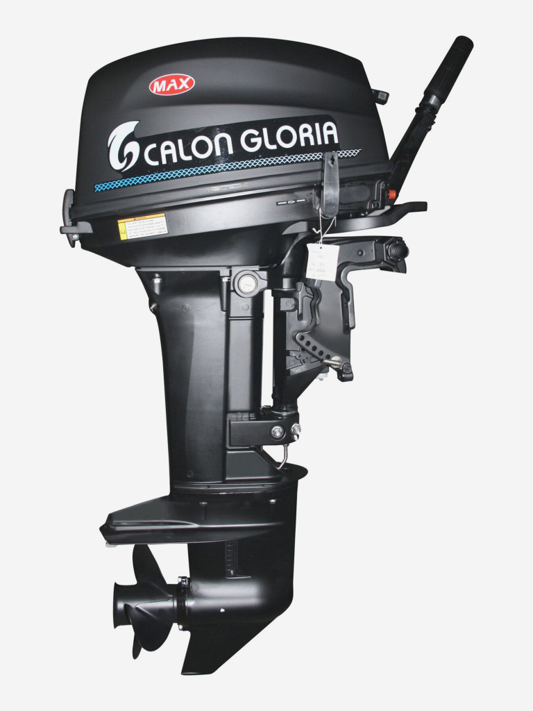 Лодочный мотор двухтактный CALON GLORIA T9.9BS MAX (20л.с.) Черный