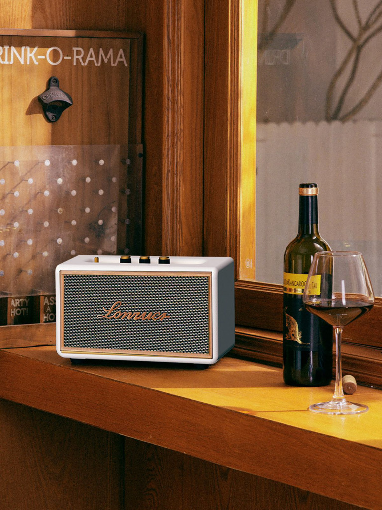 Беспроводная портативная колонка BukaTech Lonzuer Dream White, 60 Вт