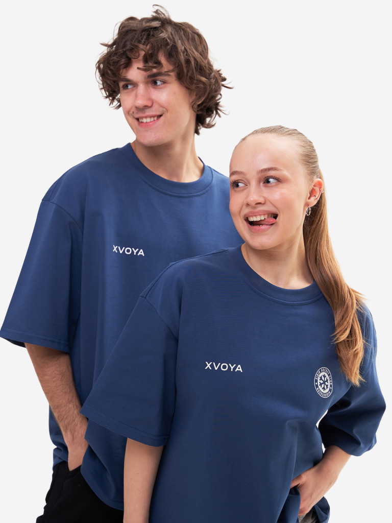Футболка XVOYA PUCK синяя
