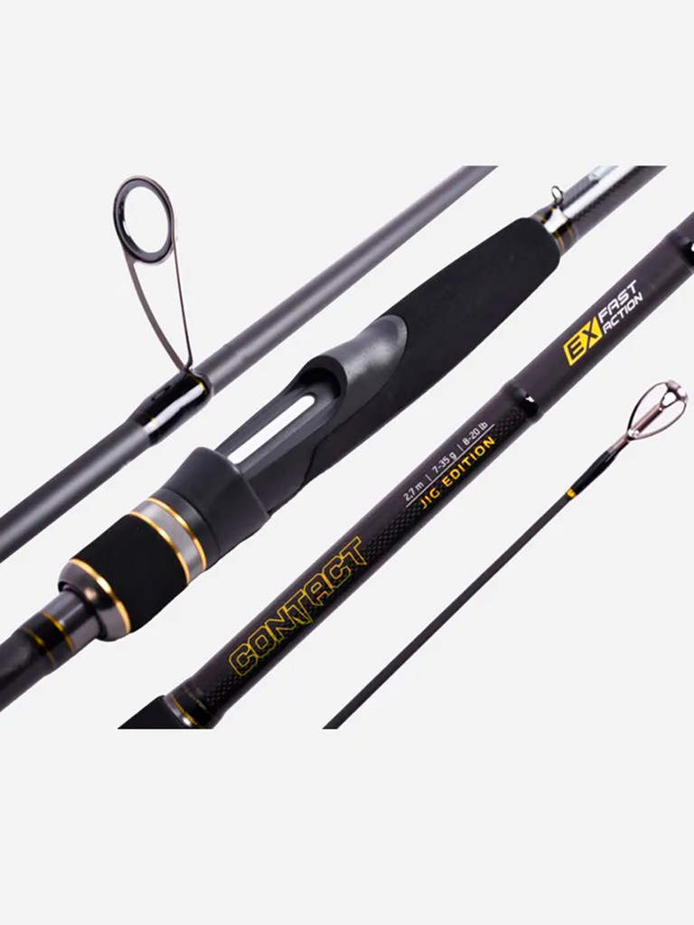 Спиннинг Maximus CONTACT JIG 25M 2,5 м 7-35 г + Шнур Power Phantom Synapse PE 110m, мультиколор #1,0 (11,3кг), 0,16mm