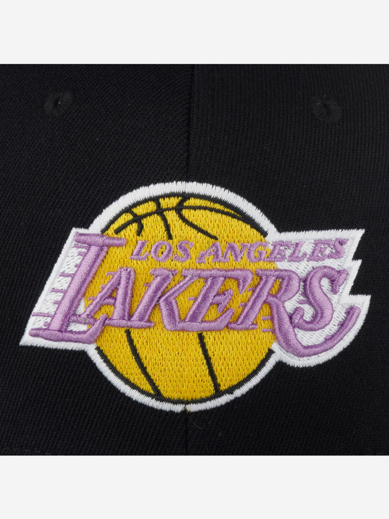 Бейсболка MITCHELL NESS HHSSINTL1245-LALBLCK Los Angeles Lakers NBA