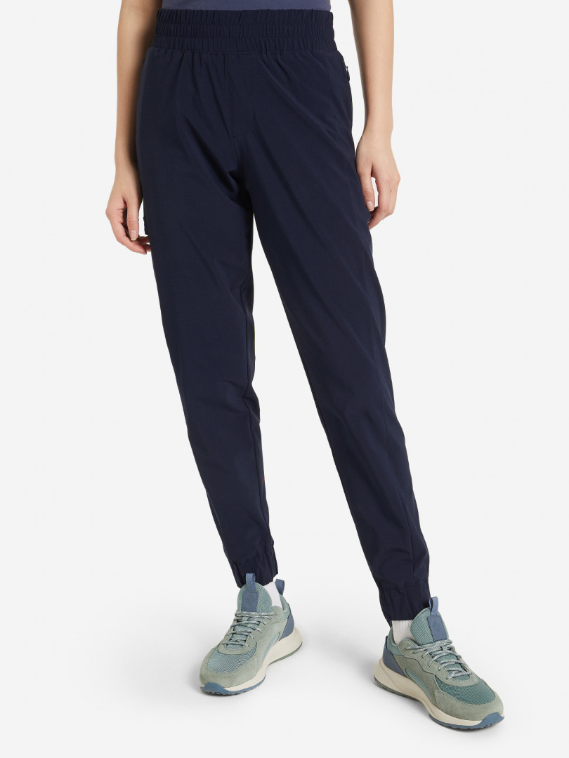 фото Брюки женские columbia pleasant creek jogger, синий