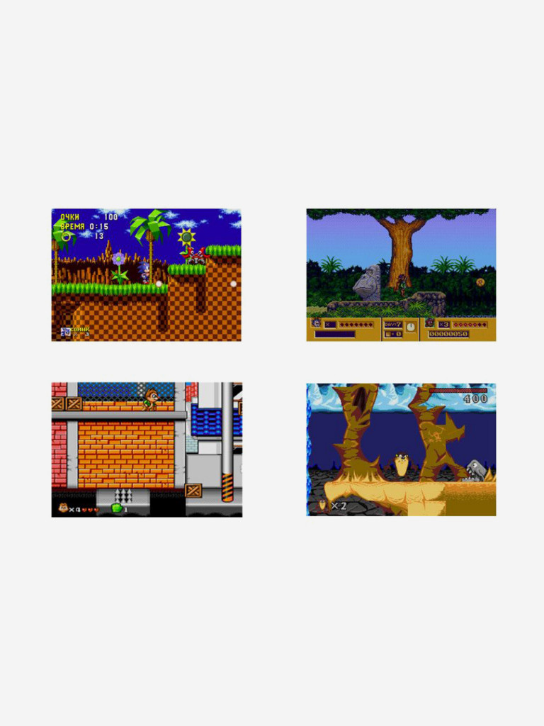 Картридж игровой DVTech 25 в 1 (на русском) 16bit