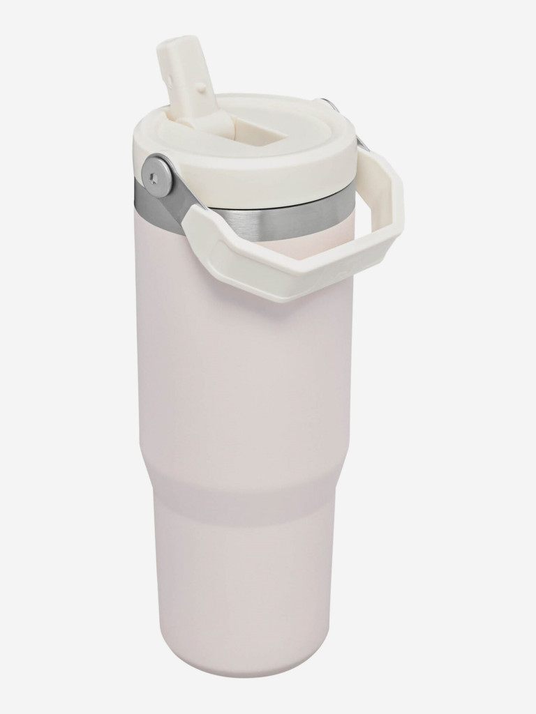 Термокружка Stanley IceFlow Flip Straw Tumbler, 890 мл, розовая