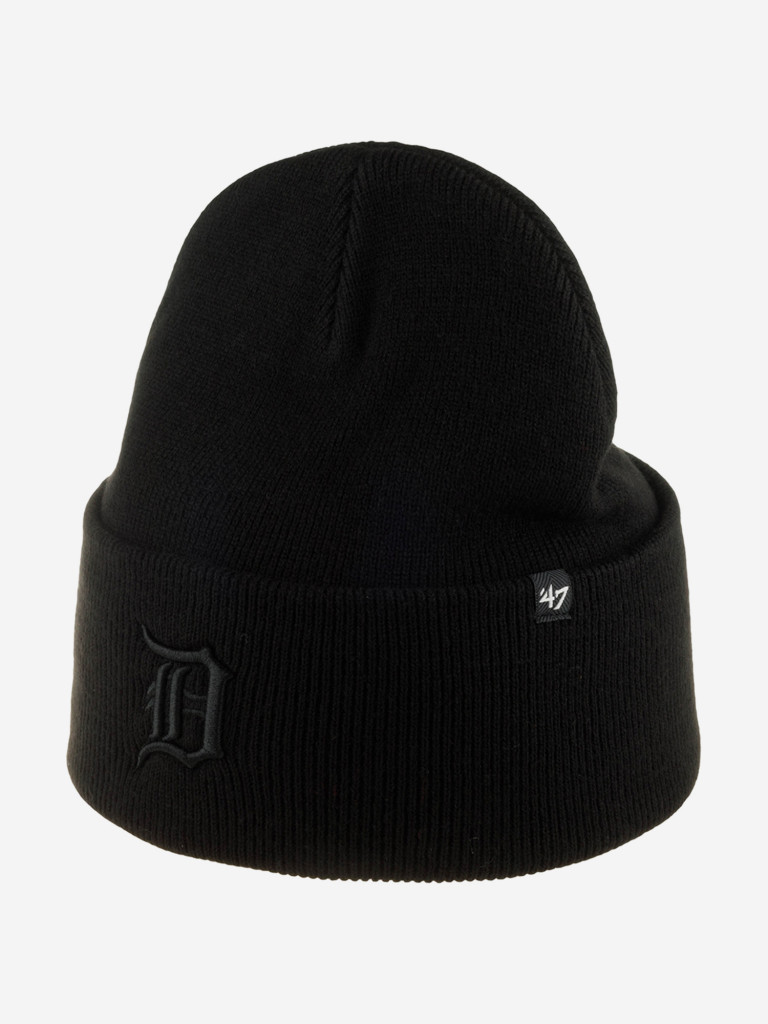 Шапка с отворотом 47 BRAND B-HYMKR09ACE-BKA Detroit Tigers MLB (черный)