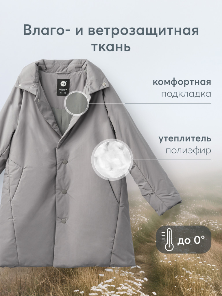 Пальто детское Happy Baby