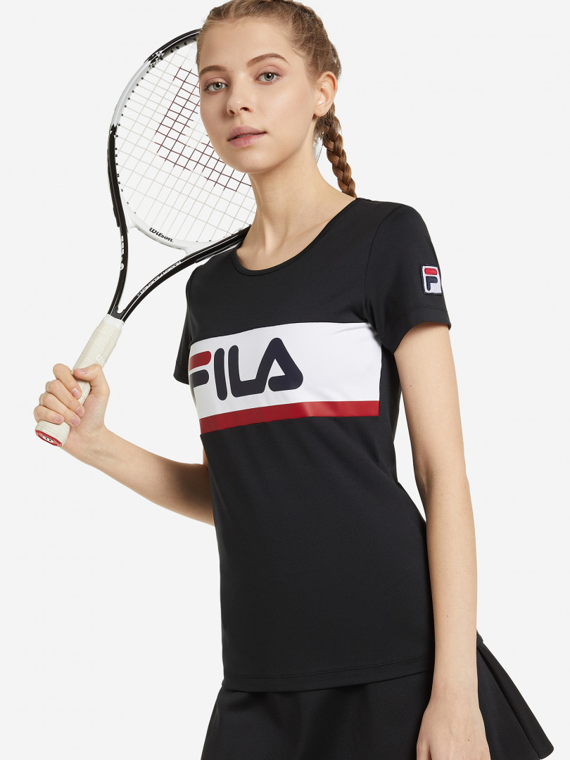 фото Футболка женская fila, черный