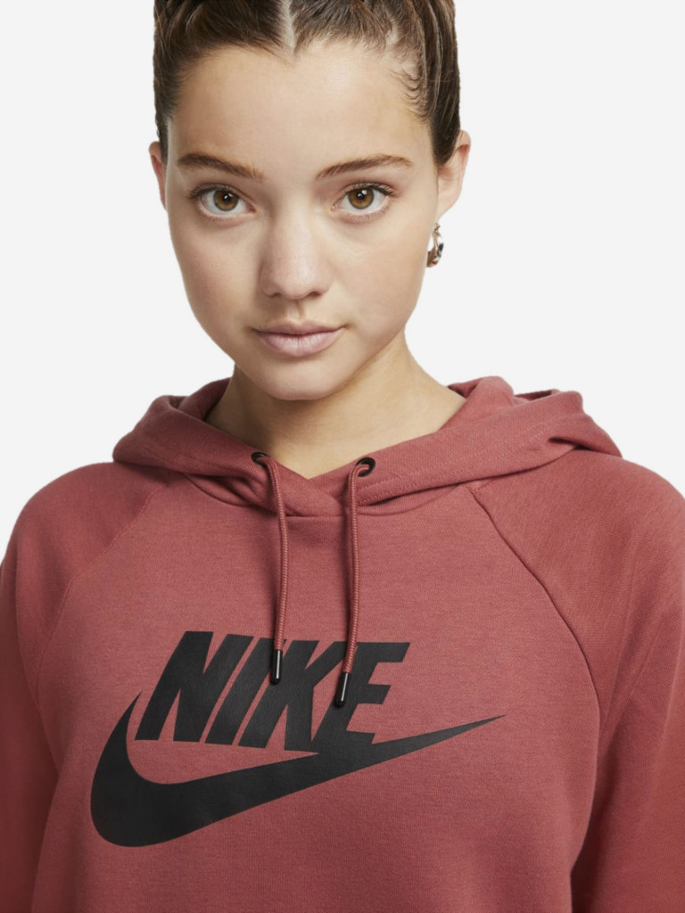 Толстовка женская Nike W NSW ESSNTL HOODIE PO HBR